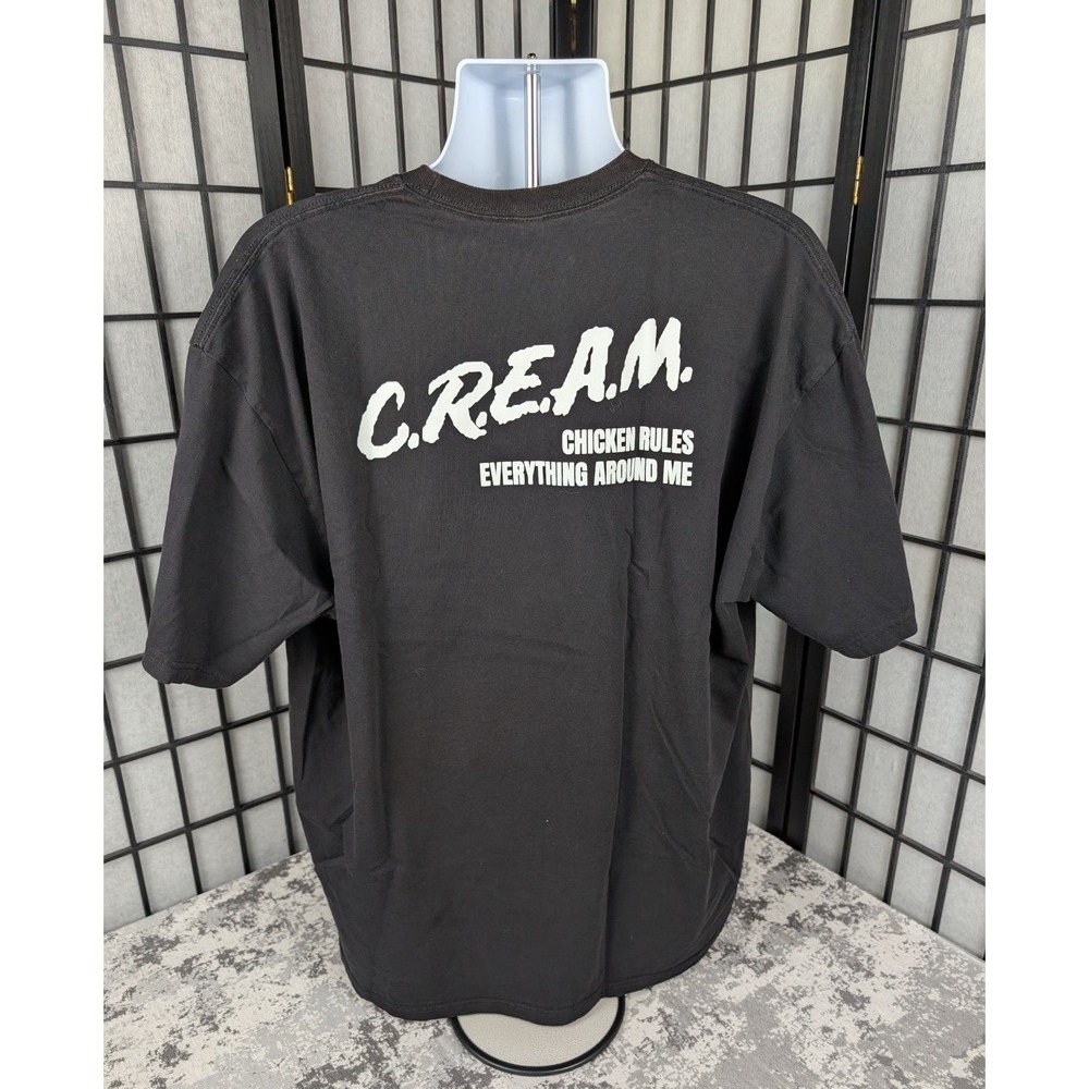 Smoke & Fire La Habra T-Shirt 3XL C.R.E.A.M. Chicken Rules Everything Around Me